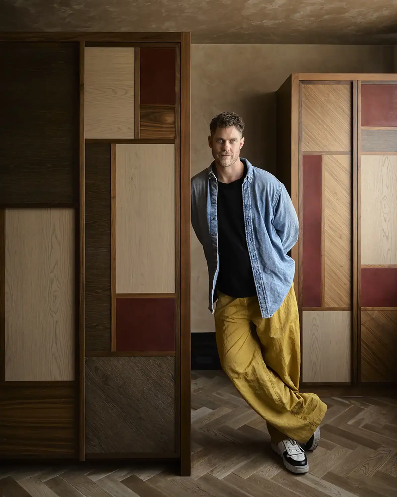 Portrait of David Flack, founder of Flack Studio