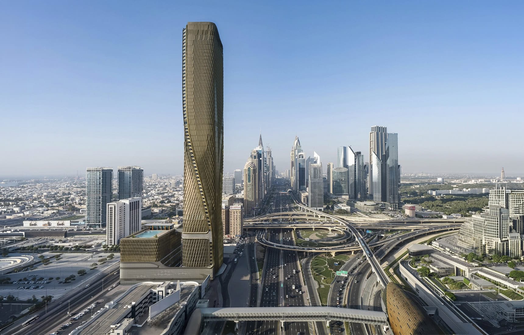 Mandarin Oriental Downtown Dubai: A Hotel Inside a Tower That Leans Like a Statue