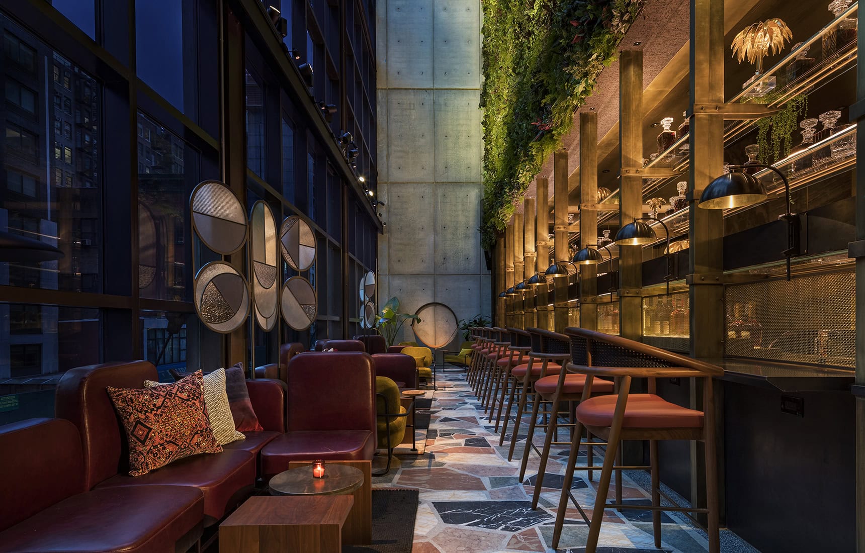 Moxy Chelsea, New York: A Secret Garden Above Manhattan’s Flower District