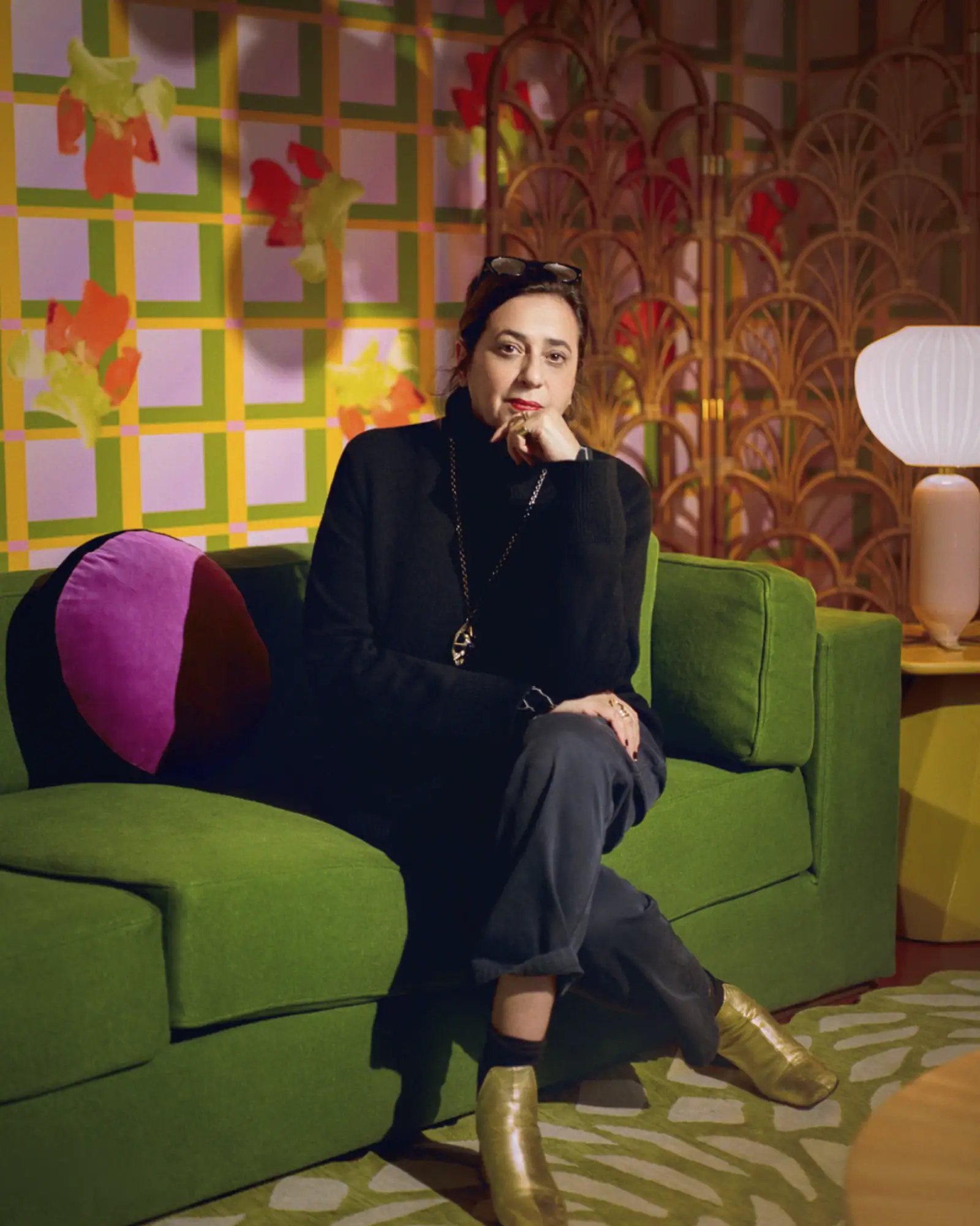 Portrait of India Mahdavi, interior designer