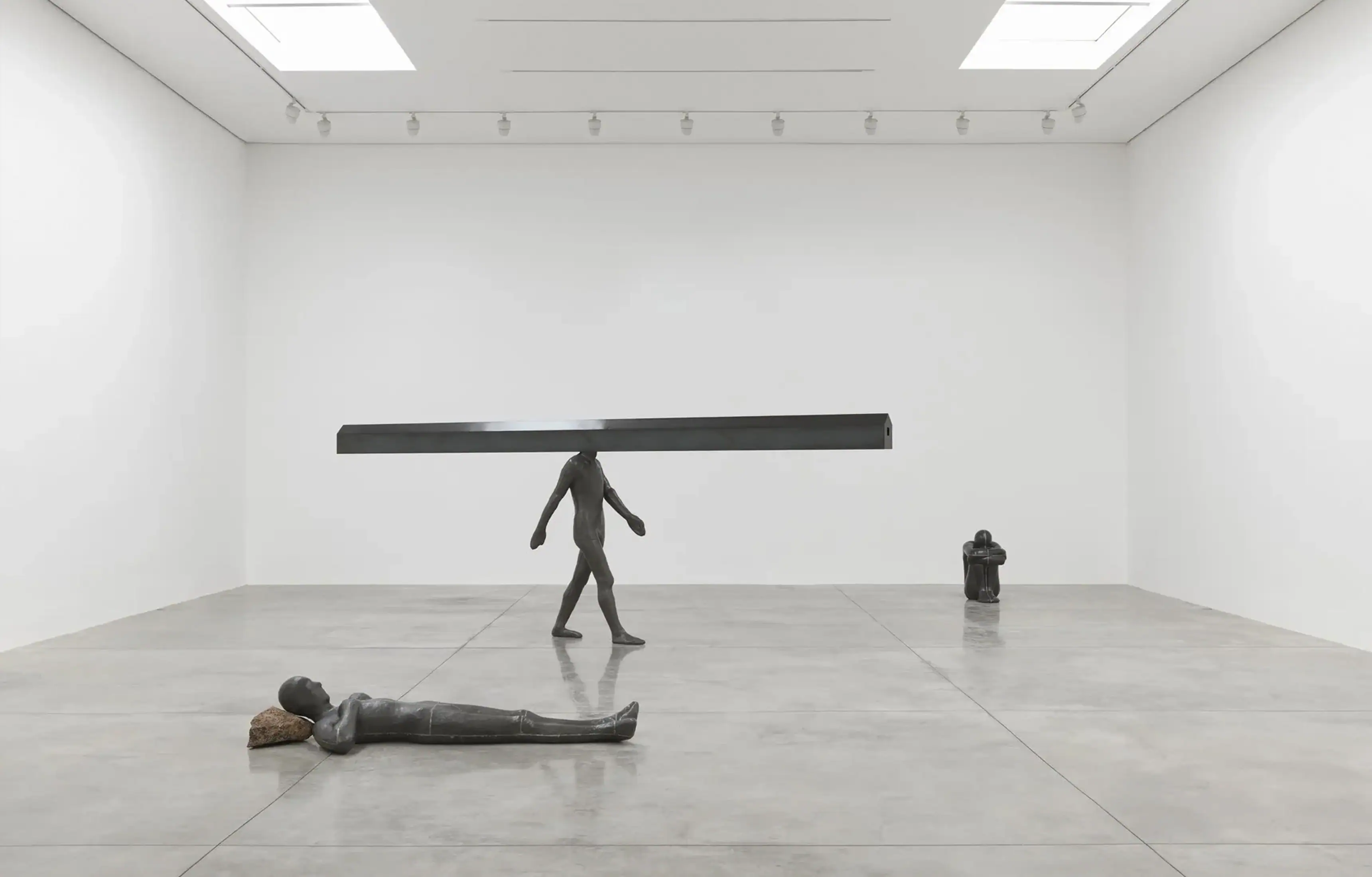 WITNESS: Antony Gormley’s Early Lead Works Reveal the Technique Behind Everything He Has Made Since