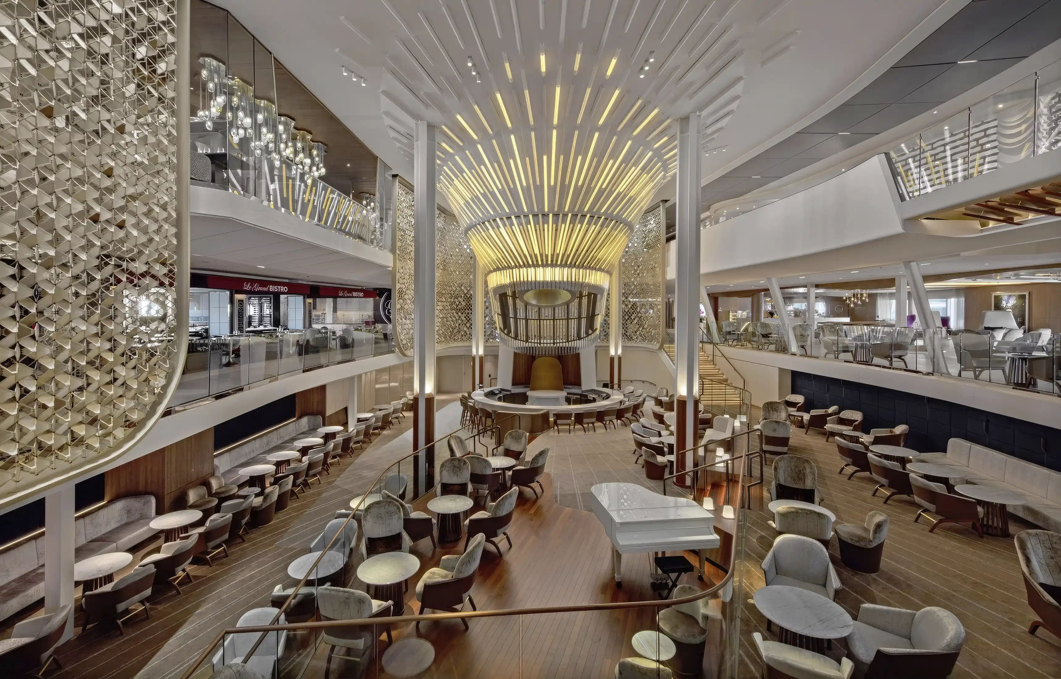 Show the bones: how Jouin Manku designed Celebrity Edge around the shipyard that built her