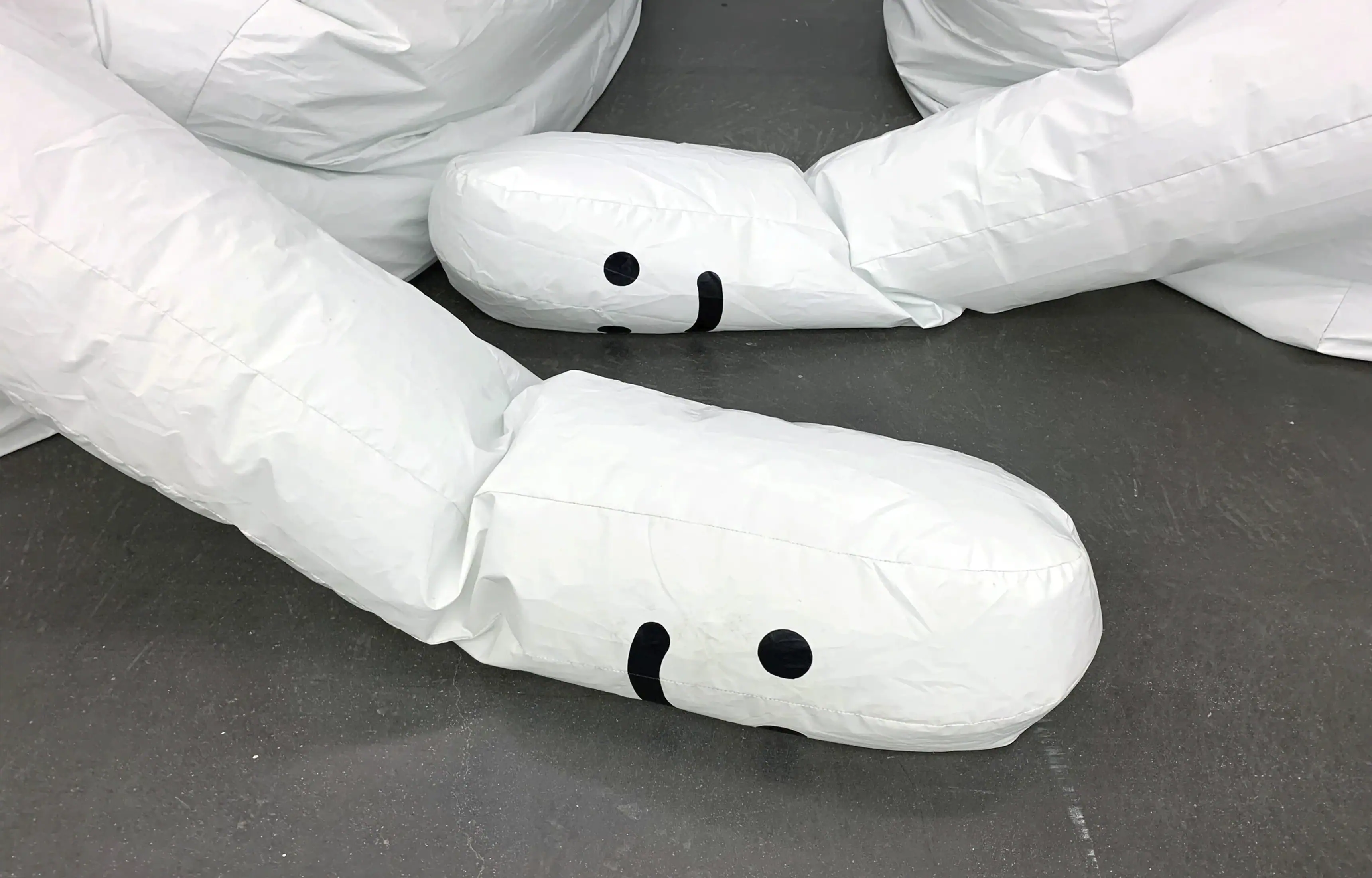 David Shrigley’s Exhibition of Giant Inflatable Swan-Things
