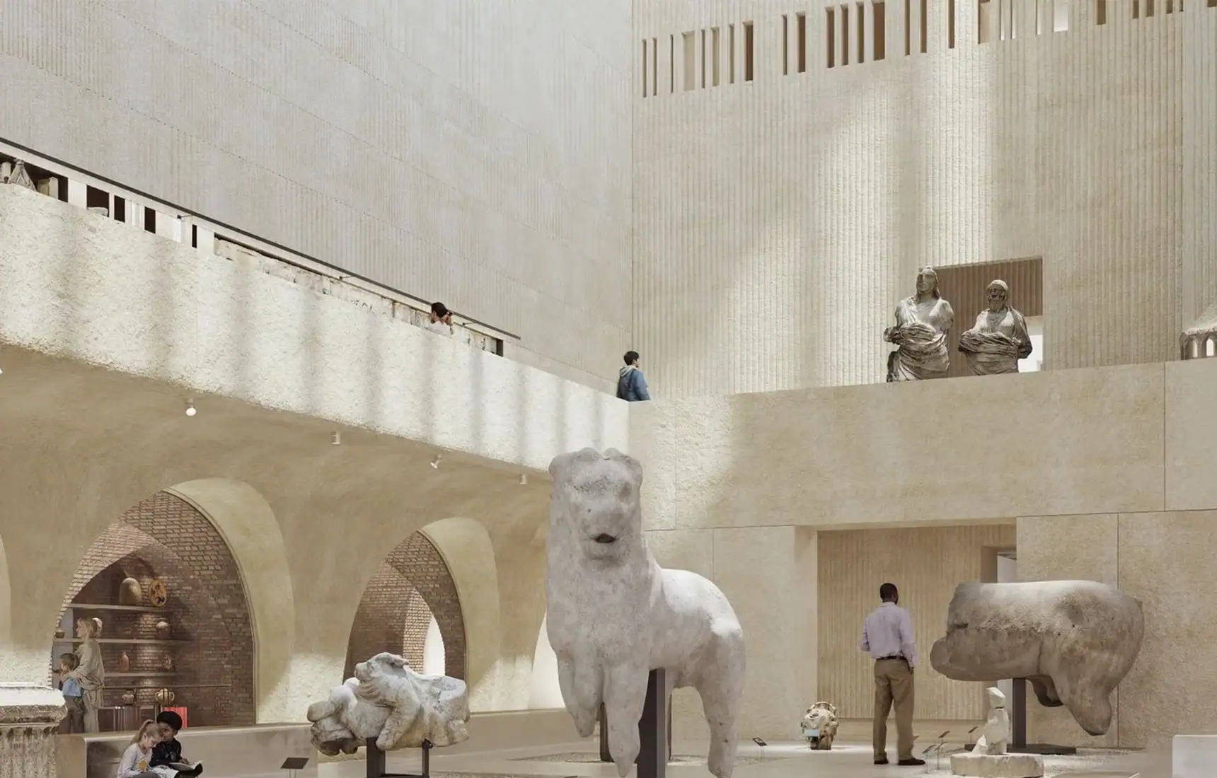 Ten buildings, one facade: what Lina Ghotmeh has taken on at the British Museum