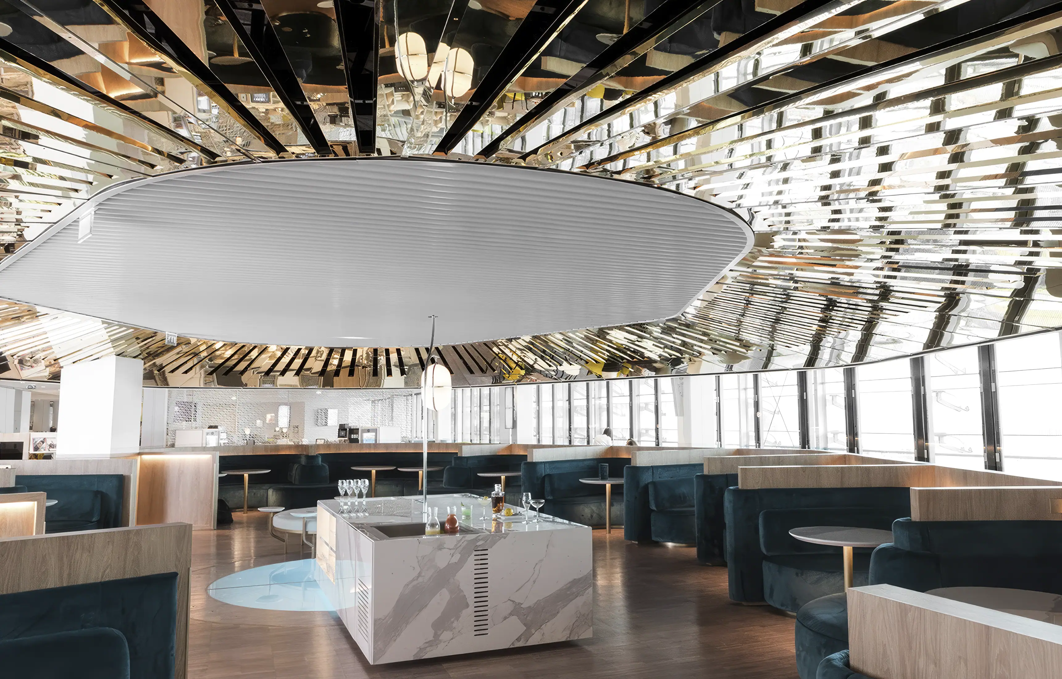 Le Balcon: Mathieu Lehanneur turned an airport into the thing you watch