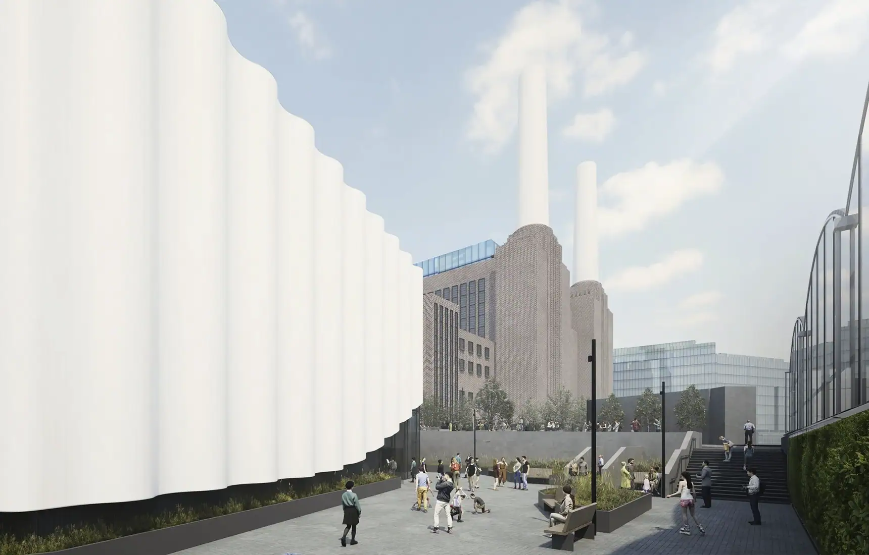 A building designed to leave: NEON at Battersea Power Station
