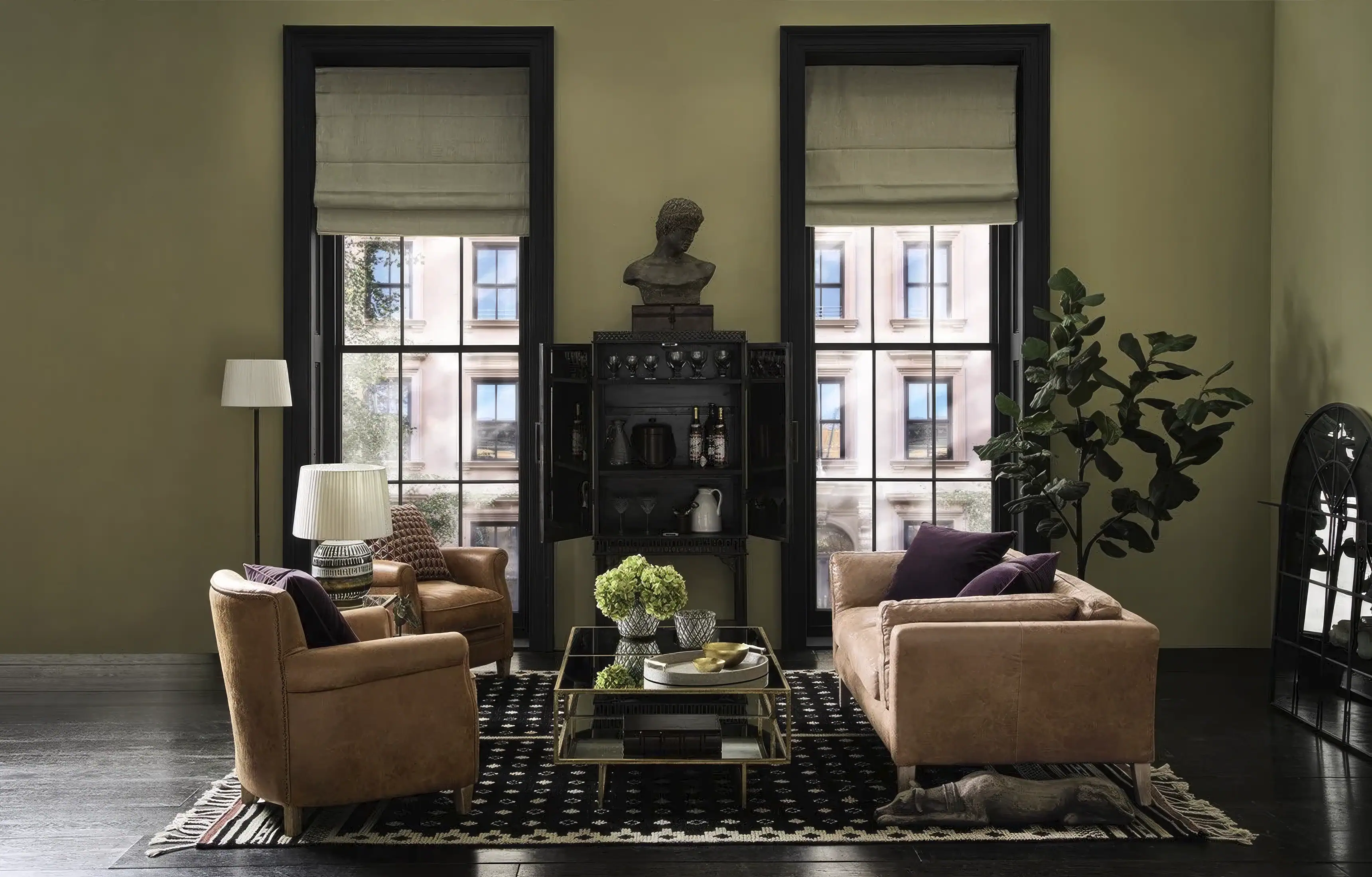 OKA x Martyn White Designs: a living room planned for people rather than for a screen