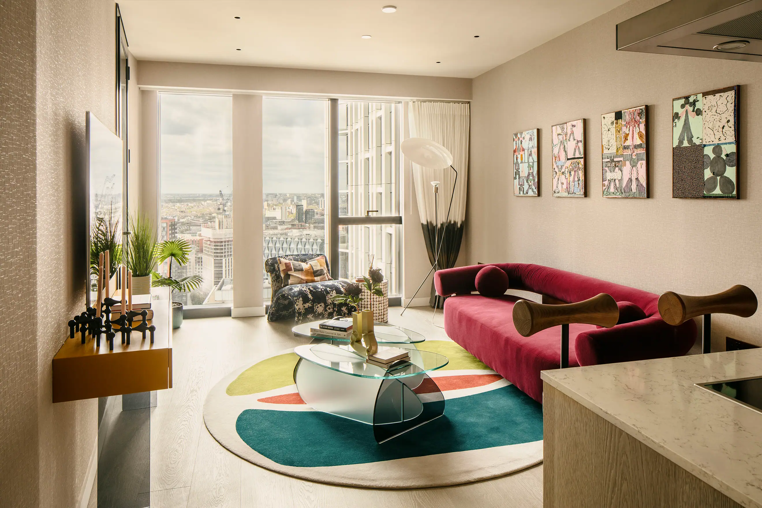 River Park Tower: the interiors Angel O’Donnell built from London’s own colour palette