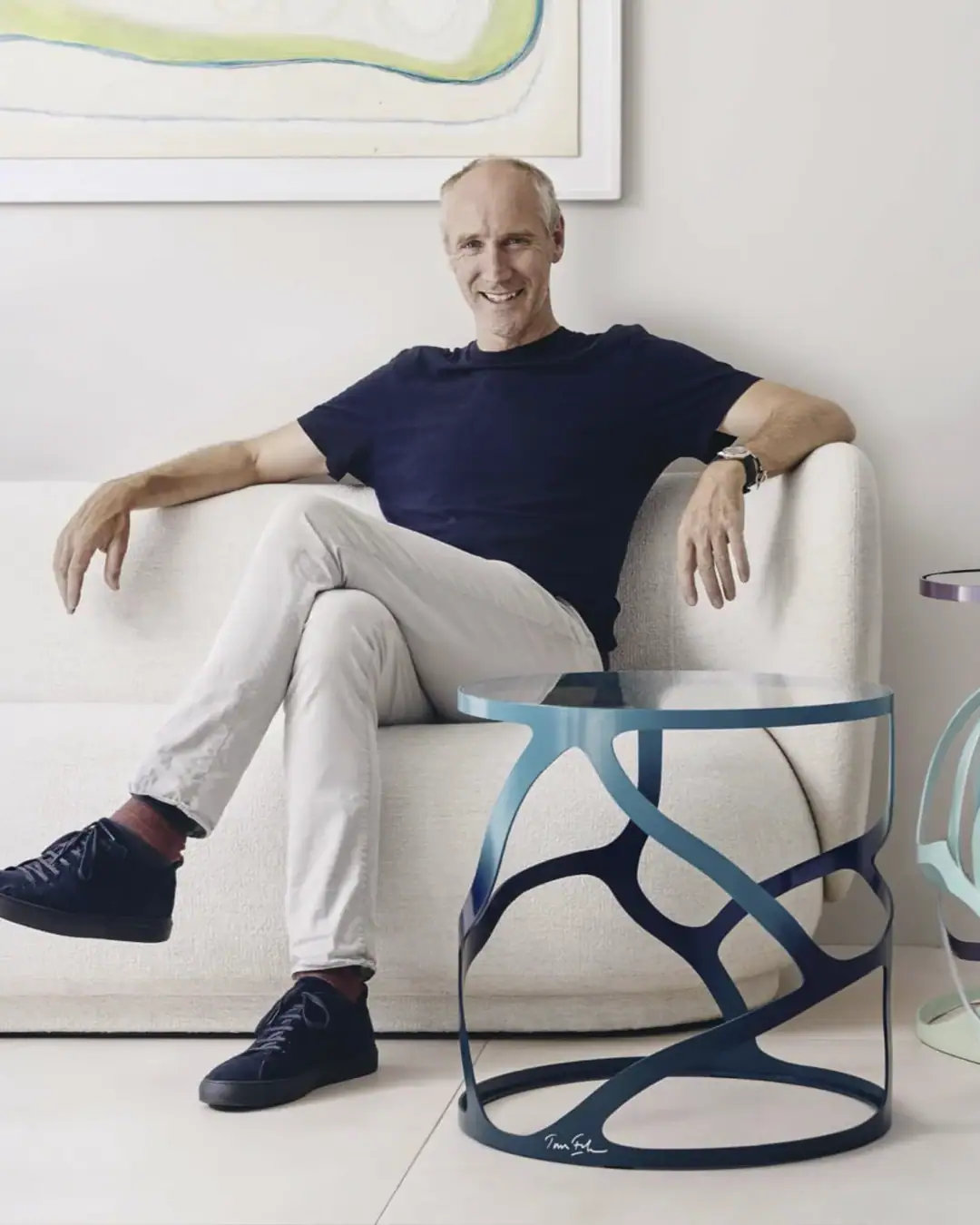 Portrait of Tom Faulkner, furniture designer