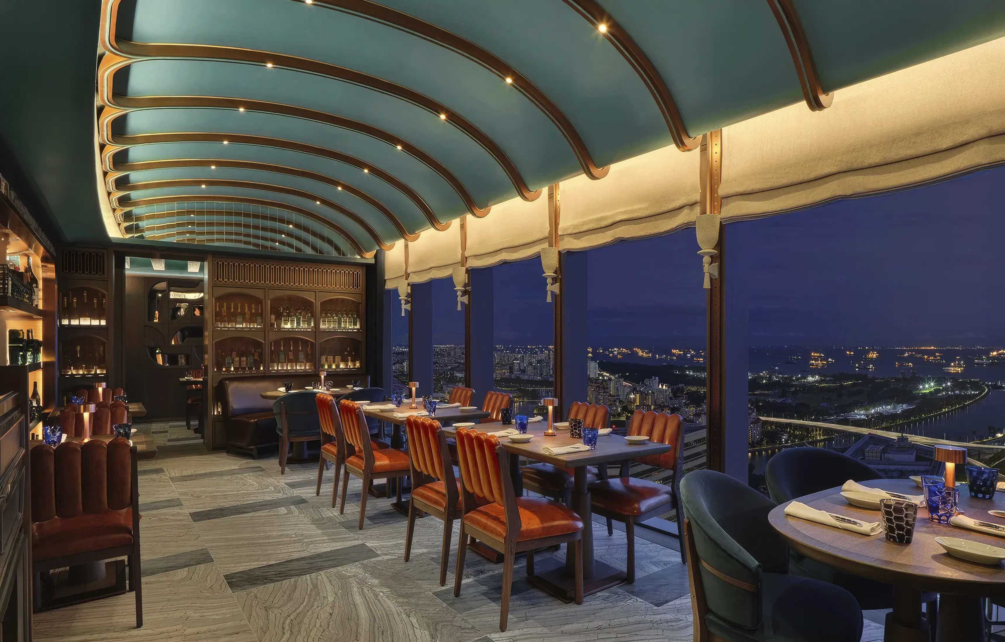 A cellar with a view: André Fu Studio’s The Cellar at Andaz Singapore