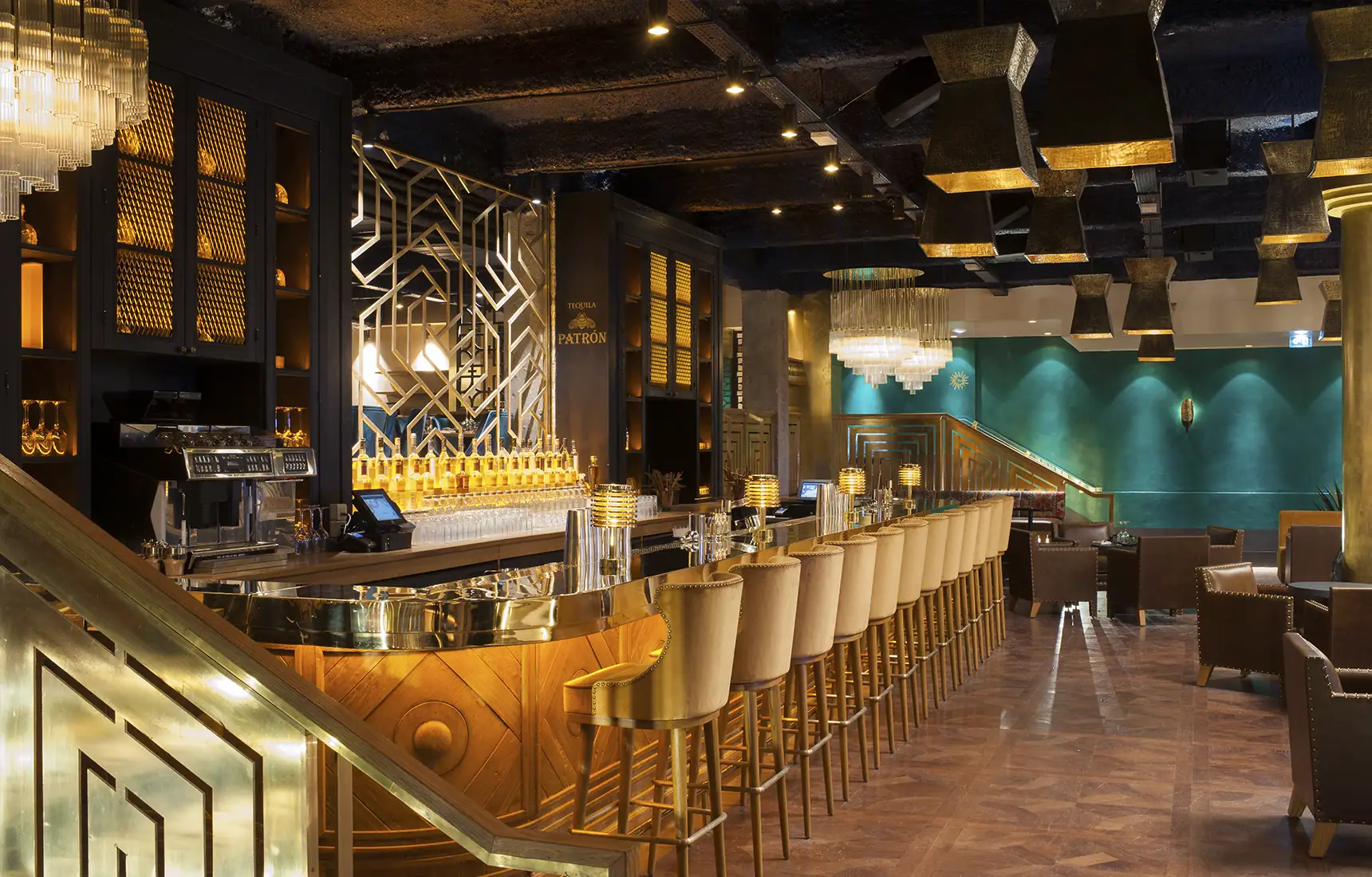 Manko Paris: the interior Laura Gonzalez built from rough concrete and gold