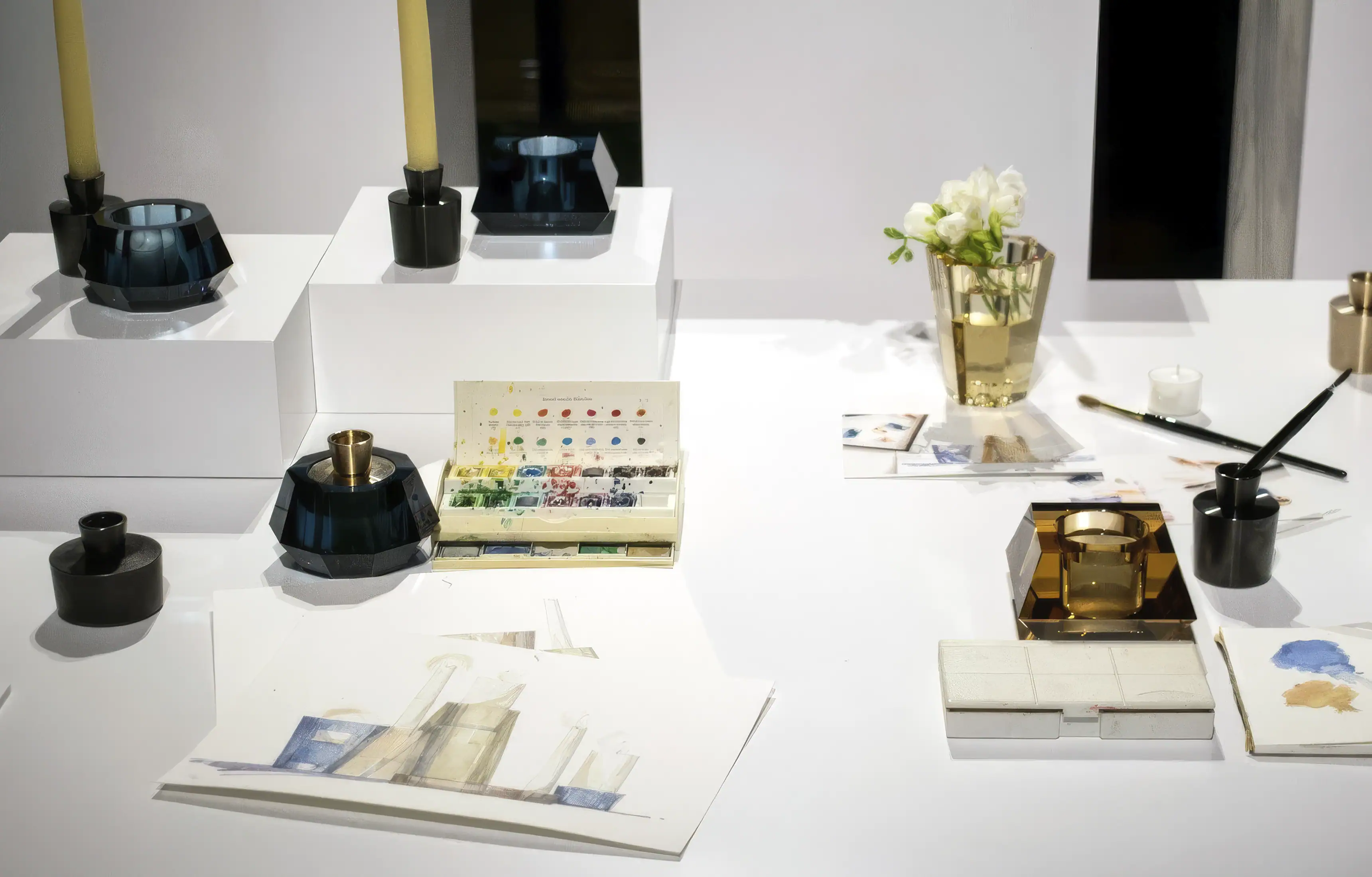 Inside Atelier Swarovski Home: crystal through six very different hands