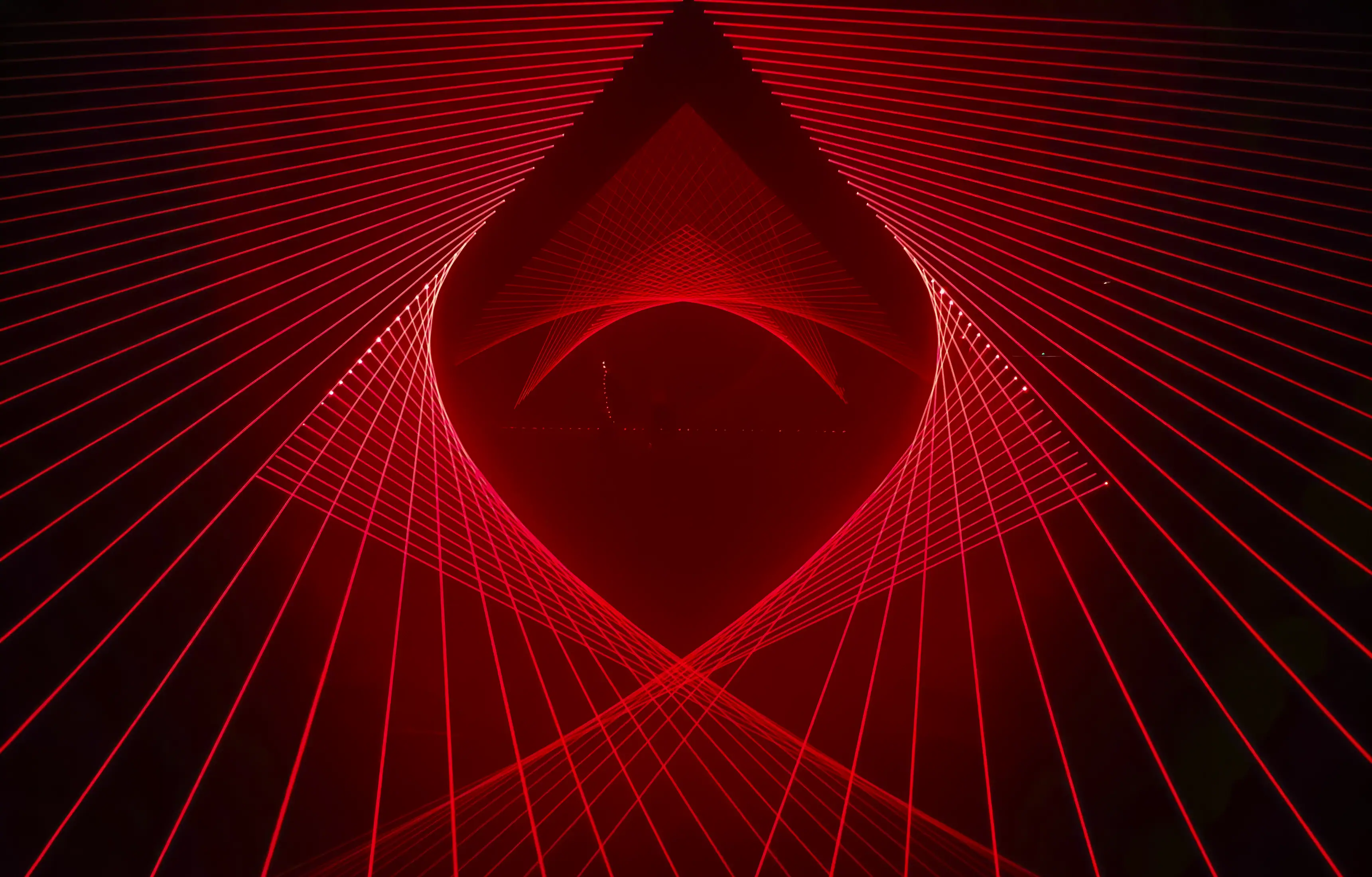 Thin Air: The Beams Exhibition That Turned a Concert Rig Into an Instrument of Perception
