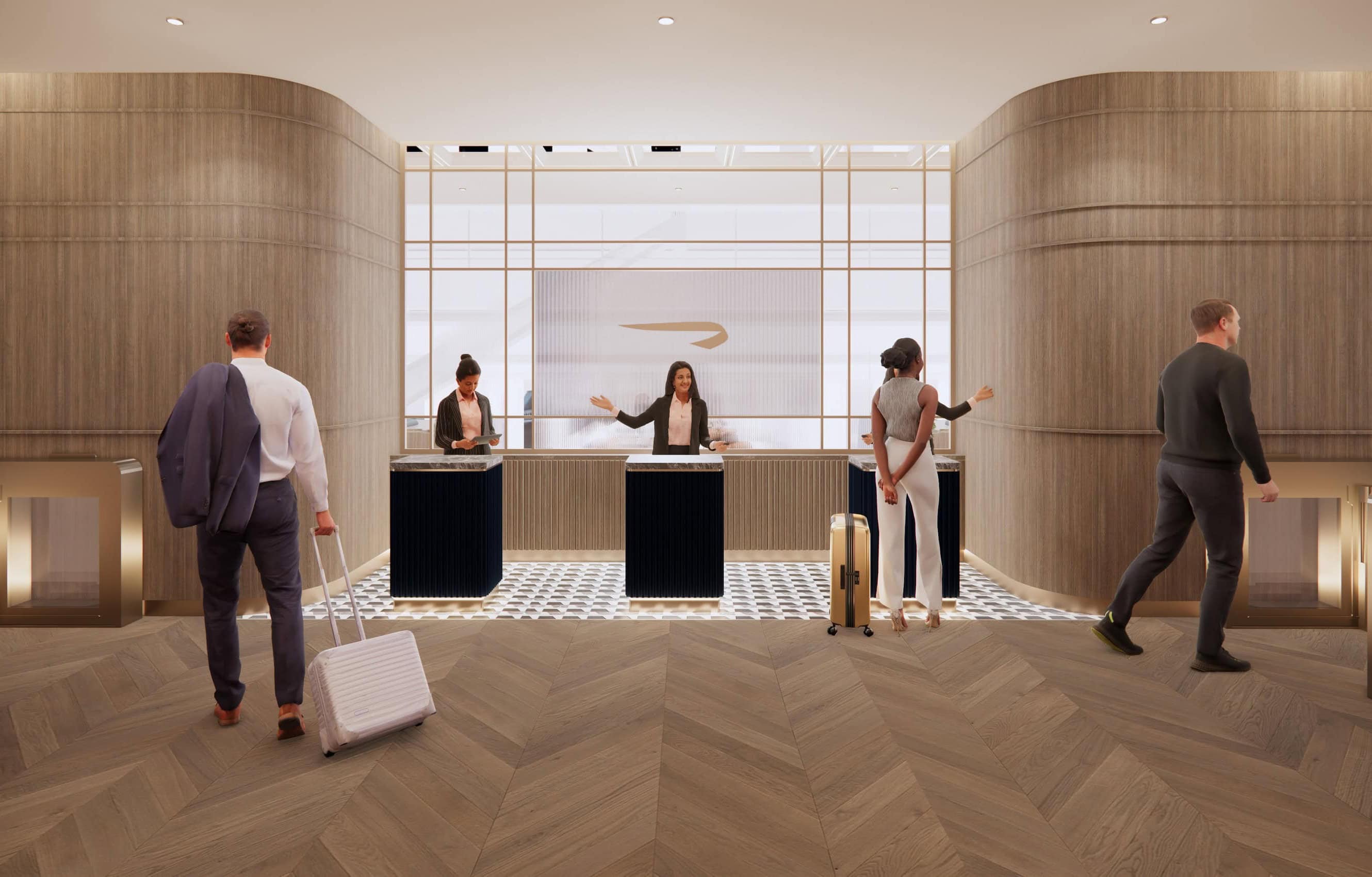 British Airways’ New Heathrow Lounges Keep a Detail From 1932